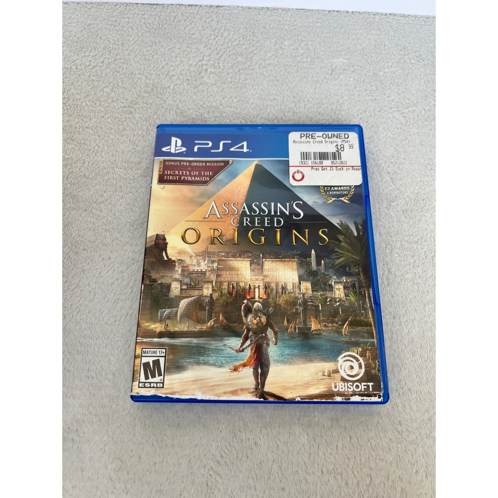 Assassins Creed Origins Sony PlayStation 4 PS4 Ubisoft Action RPG Game